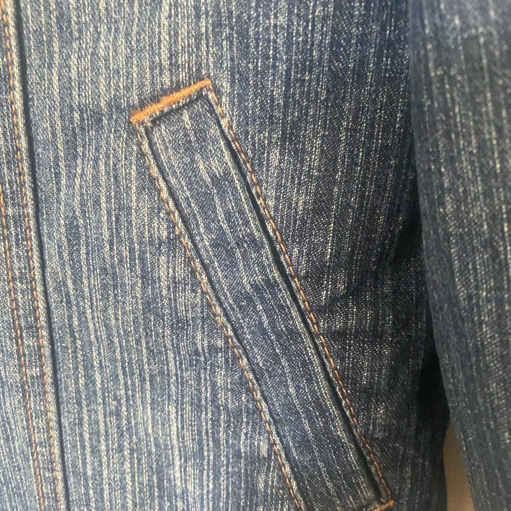 Zena Jeans Jean Jacket size Medium - Picture 5 of 8